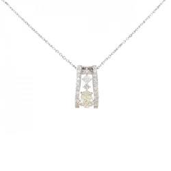 Dây chuyền kim cương PT900/PT850 0.30CT - Hàng hiệu Chính hãng