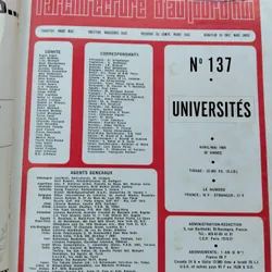 Tạp chí L'Achitecture d'Aujourdhui_Giá trị độc bản_Chủ đề đại học 1960 731850
