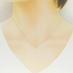 K18YG Dây chuyền kim cương 0.123CT - Hàng hiệu Authentic 859076