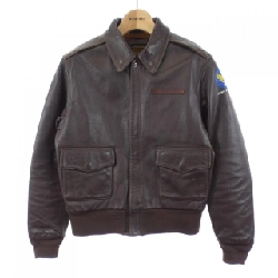 MORGAN PRODUCTIONS TYPE A-2 Áo khoác da - Hàng hiệu Authentic