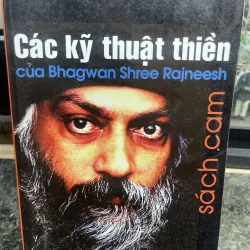 Các kỹ thuật thiền của Bhagwan Shree Rajneesh Sách cam Osho