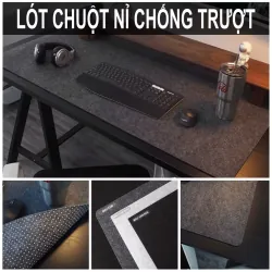Lót chuột chất liệu nỉ, chống trượt 90x40cm 795470
