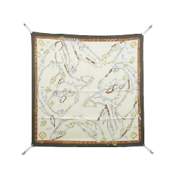 Hàng hiệu Authentic Hermès LES CHEVAUX DECHAINES Khăn quàng