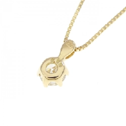 K18YG Solitaire Dây chuyền kim cương 0.20CT - Hàng hiệu Chính hãng 856977