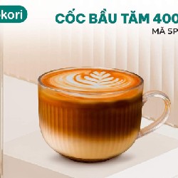 ￼Cốc Nhựa Bầu Tăm 400ml 🌺🌹 25716