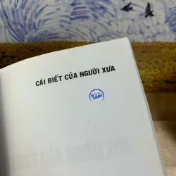 Cái Biết Của Người Xưa - Dương Diên Hồng 926402