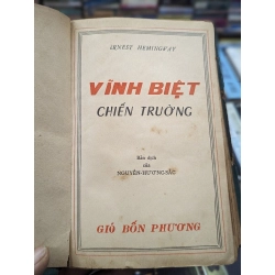 VĨNH BIỆT CHIẾN TRƯỜNG - ERNEST HEMINGWAY 140722