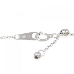 K18WG Dây chuyền kim cương hình trái tim 0.11CT - Hàng hiệu Chính hãng 848222