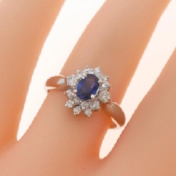 Nhẫn Sapphire PT900 0.36CT - Hàng hiệu Chính hãng 853692
