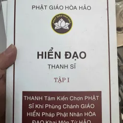 SÁCH TRỌN BỘ 3 QUYỂN HIỂN ĐẠO - THANH SĨ 200K