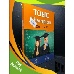 (TẶNG BOOKMARK) Toeic Champion 2016 mới 80% bẩn nhẹ RBK1612