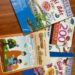 Combo 4 quyển sách kiến thức tổng hợp