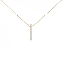 K18YG Dây chuyền kim cương 0.18CT - Hàng hiệu Chính hãng