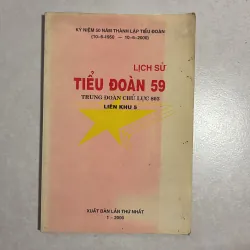 Lịch sử tiểu đoàn 59 