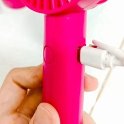 Quạt Cầm Tay Lớn Gấu Dâu 524164