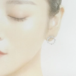 K18WG Bông tai kim cương 0.40CT - Hàng hiệu Chính hãng 871102