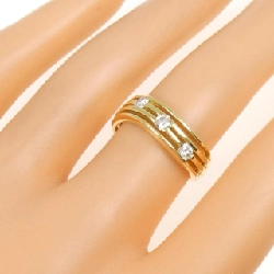 Nhẫn kim cương K18YG 0.30CT 669149