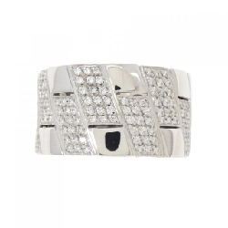 Nhẫn kim cương 750WG 0.65CT 666945