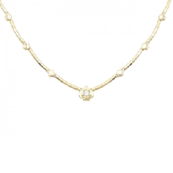 K18YG Dây chuyền kim cương 0.12CT - Hàng hiệu Authentic