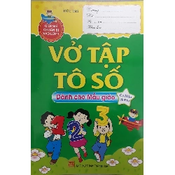 VỞ Tập Tô Số Dành Cho Mẫu Giáo 275598