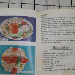 Sách nấu ăn MÓN KHAI VỊ VÀ MÓN ĂN CHƠI. Bìa cứng. Tg. Nguyễn Thị Phụng. NVH Phụ Nữ 737823