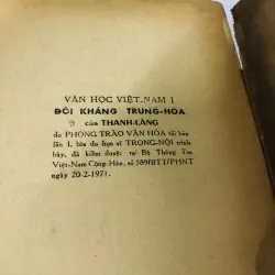 VĂN HỌC VIỆT NAM – ĐỐI KHÁNG TRUNG HOA (Từ đầu đến 1428) 795862