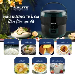 Nồi cơm điện KALITE KL-619 công nghệ Hàn Quốc 1,8L 697220