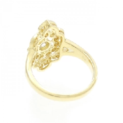 Nhẫn kim cương K18YG 0.51CT 670409