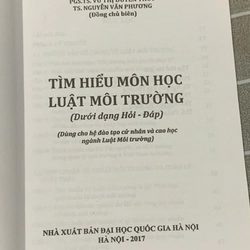 TÌM HIỂU MÔN HỌC LUẬT MÔI TRƯỜNG (Dưới dạng Hỏi - Đáp) 545913