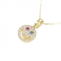 Dây chuyền ruby K18YG Smile 0.01CT - Hàng hiệu chính hãng 858359