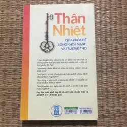 THÂN NHIỆT chìa khoá sống khỏe mạnh và Trường Thọ 790872