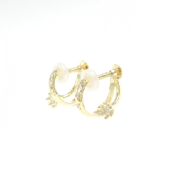 K18YG Bông tai kim cương 0.19CT - Hàng hiệu Chính hãng 871846