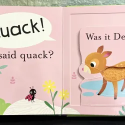 Board book Who Said Peep? - Lật mở sờ chạm gương soi 927871