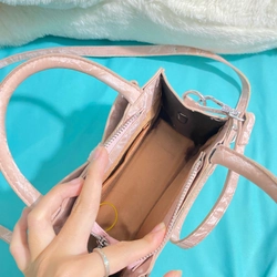 Túi nơ hồng pastel 90% đeo chéo 461792