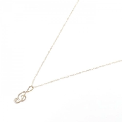 Dây chuyền kim cương K18PG 0.01CT - Hàng hiệu chính hãng 858389