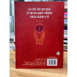 các văn bản quy định về thi đua khen thưởng trong ngành y tế- Bộ y tế 716654