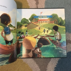 Hành Trình đầu tiên - Phùng Nguyên Quang, Huỳnh Kim Liên  ( bìa cứng, khổ to, in màu) 367325