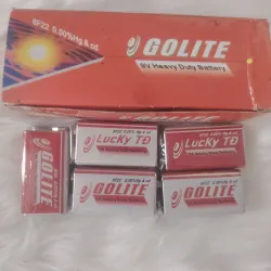 Thanh lý lô 5 pin 9V 6F22 Heavy Duty – pin tồn kho 971685