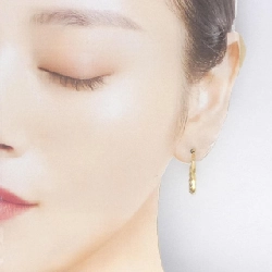 K18YG Bông tai - Hàng hiệu Authentic 867774