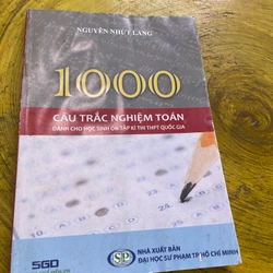 1000 CÂU HỎI TRẮC NGHIỆM TOÁN