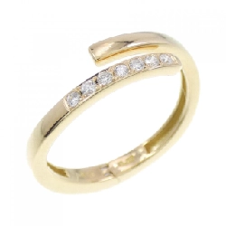 Nhẫn kim cương K18YG 0.07CT - Hàng hiệu chính hãng