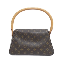 【Vintage】Túi xách vai Louis Vuitton Monogram Mini Looping M51147 610845