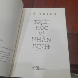 Hồ Thích - TRIẾT HỌC NHÂN SINH 380558