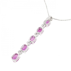 K14WG Ruby Necklace - Hàng hiệu Authentic 861144