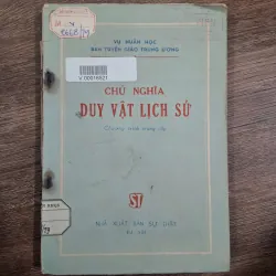 Chủ nghĩa Duy vật Lịch sử - Ban Tuyên giáo Trung ương