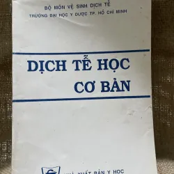 Dịch tể học  cơ bản- hơn 300 trang 