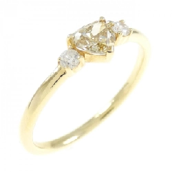 【Sản phẩm mới】Nhẫn kim cương K18YG 0.37CT