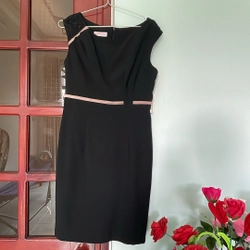 Đầm đen công sở/tiệc Đan Châu size M/L