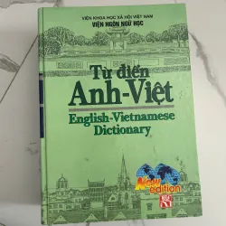 Từ Điển Anh-Việt (New Edition) Cơ quan biên soạn: Viện Ngôn ngữ học 798731
