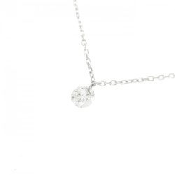 K18WG Solitaire Dây chuyền kim cương 0.15CT - Hàng hiệu Chính hãng 858956